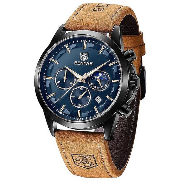 Mens Watches Analog Quartz Waterproof Wrist Watch for Men...